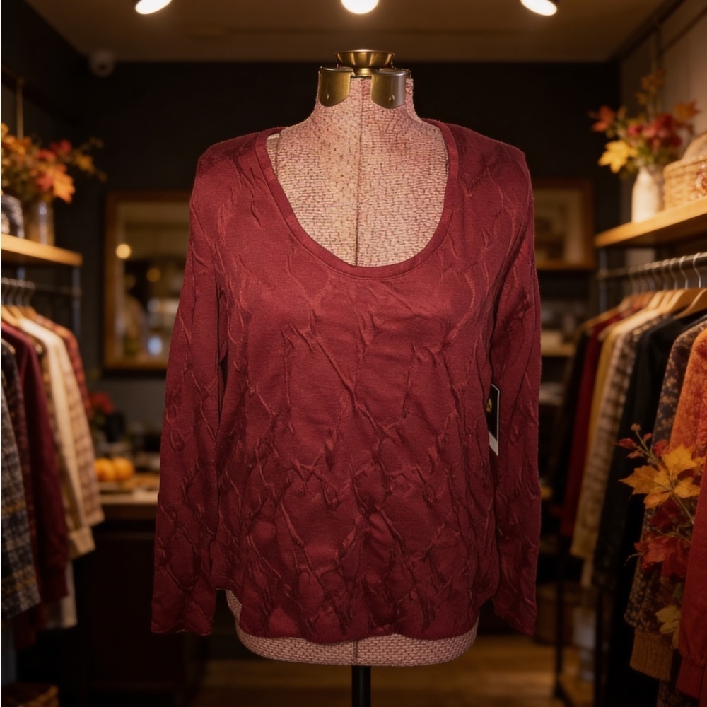 Simply Vera Wang LS Shirt